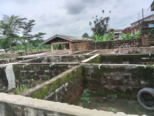 Fish farming infrastructure development project